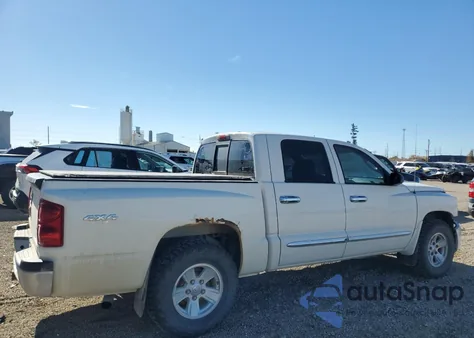 2008 Dodge Dakota Quad Laramie из США, поврежденный, VIN 1D7HW58N38S638604